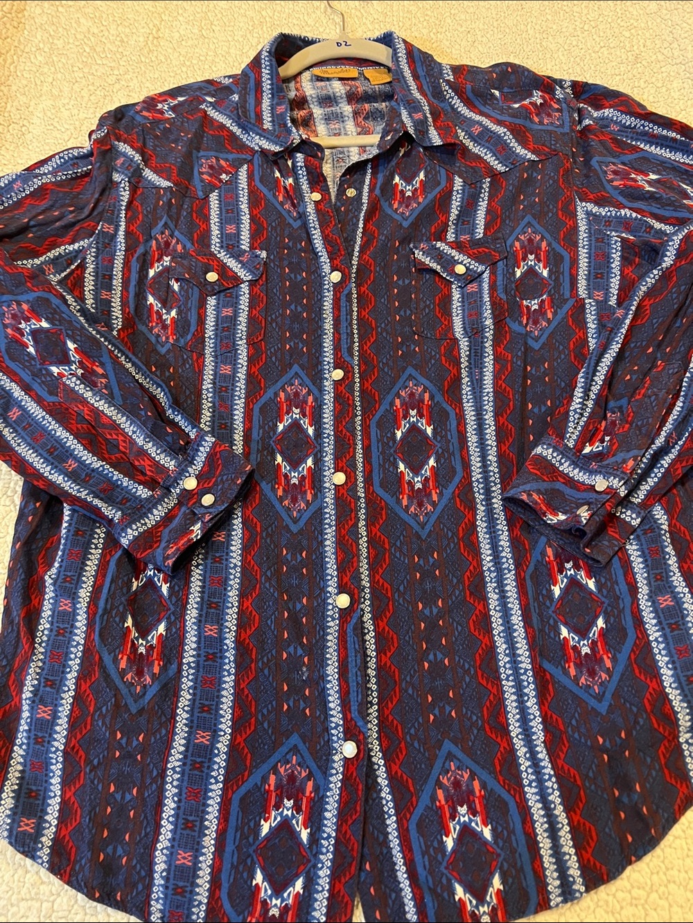 Wrangler Women Multicolor Southwestern Print Button-Front Shirt